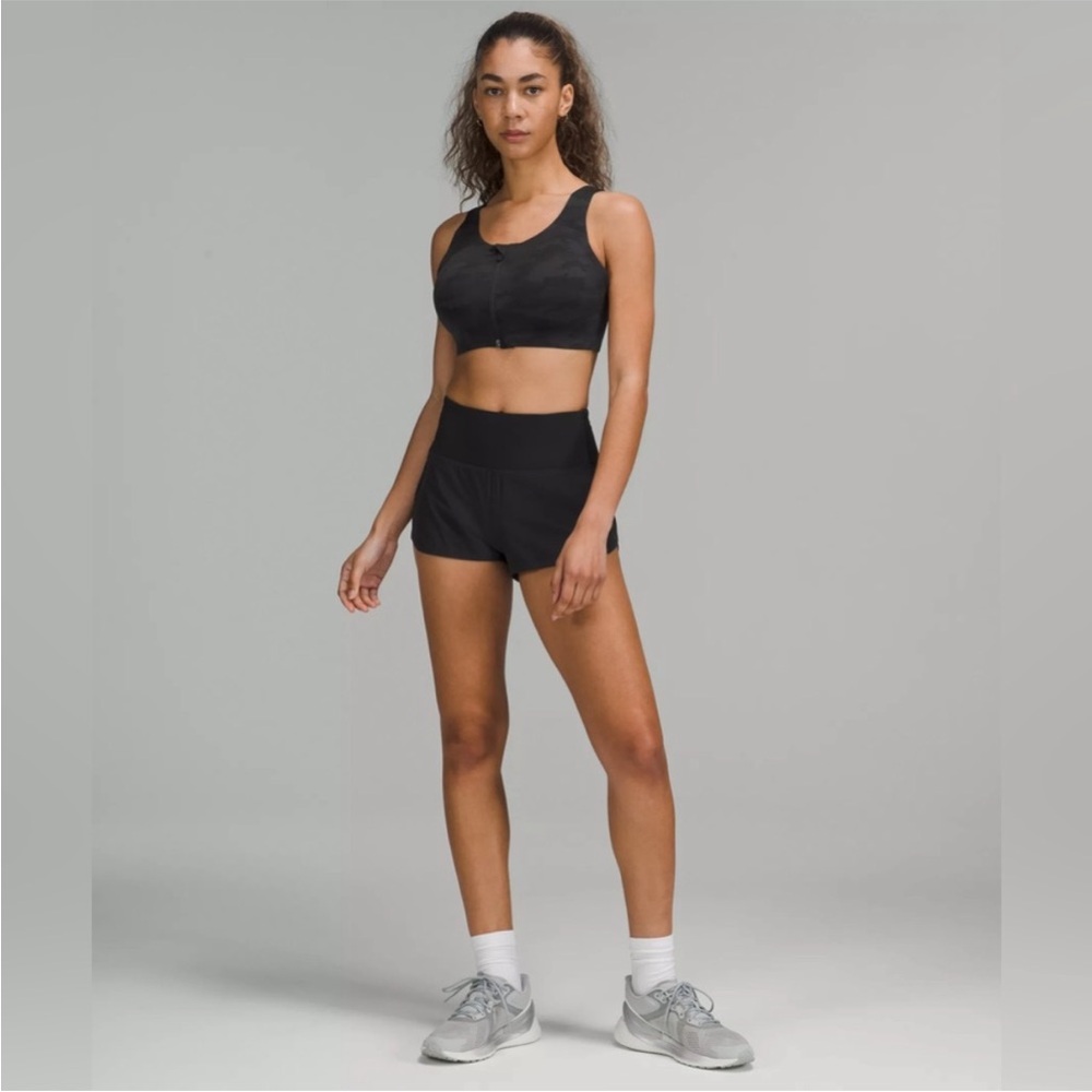 Lululemon Speed Up High-Rise Lined Short 2.5" Black Size 12